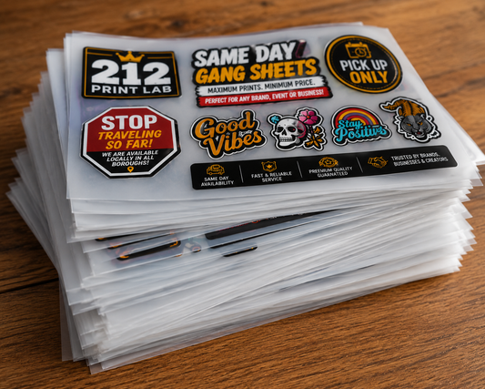UV Sticker Gang Sheet